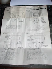 G1011B Key Switch External Keyed with 2 Keys New NIB