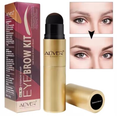Al iver Augenbrauen Set Dark/Med Brown