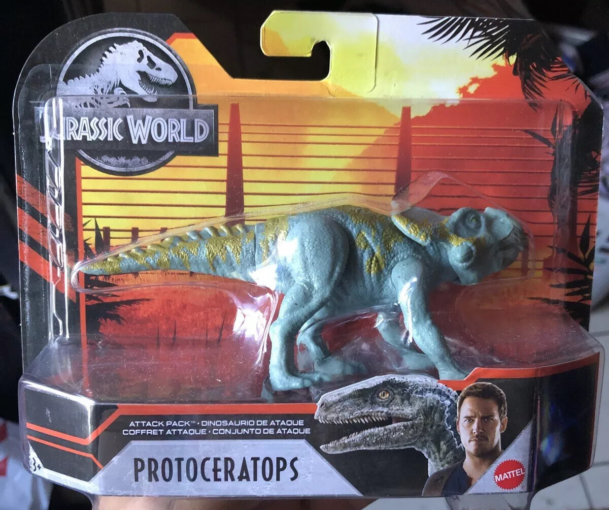 mattel jurassic world attack pack