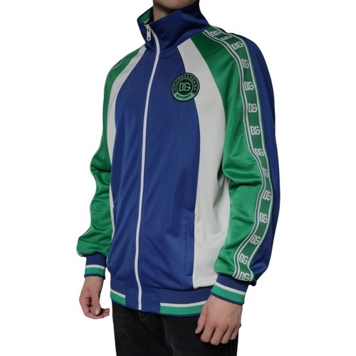 DOLCE & GABBANA Jacket Multicolor Polyester Fullzip Bomber IT56/US46/XXL 1500usd - Picture 2 of 9