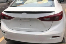 Rear Spoiler Glossy Black Wing For 2014-2018 Mazda 3 Axela Sedan Factory Style