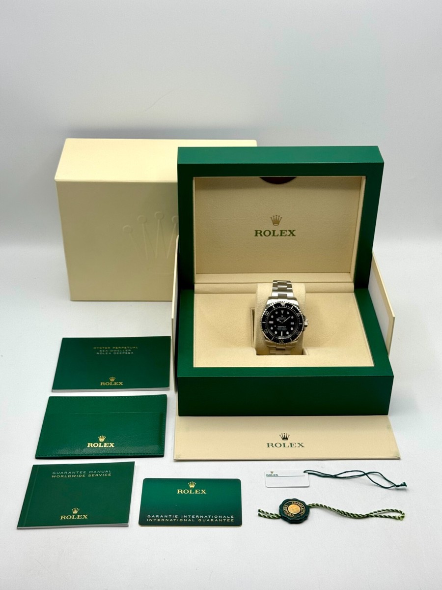 NEW 2025 Rolex Deepsea 44mm 136660 Stainless Steel Black Dial | eBay