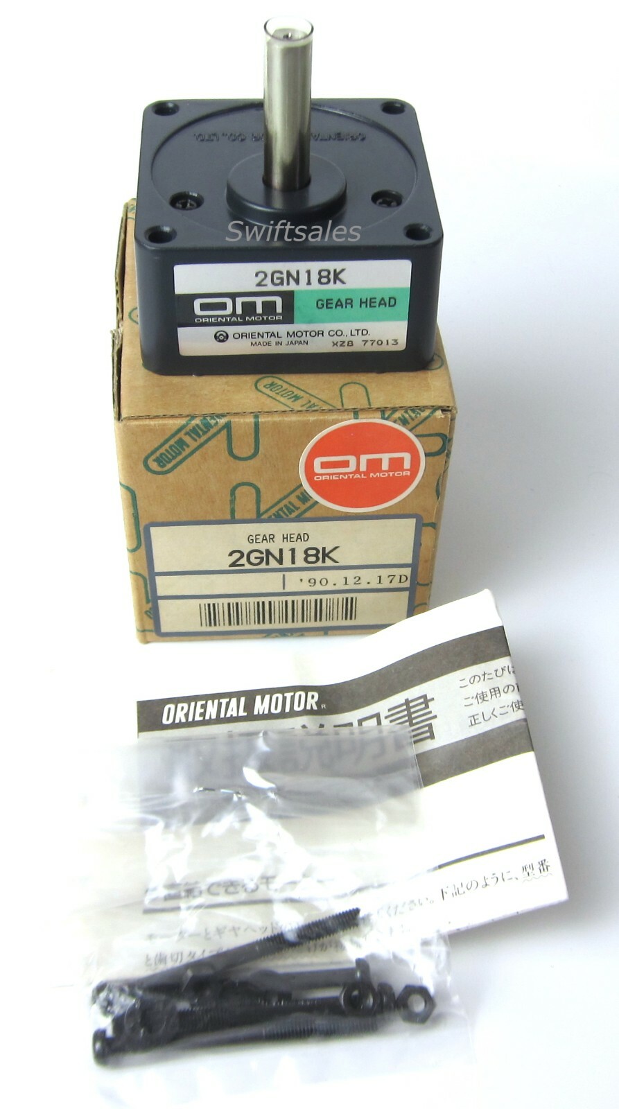 Oriental Motor 2GN18K Gear Head Assembly New In Box International