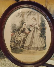 LA MODE ILLUSTREE Fashion Print with Anais Toudouze Signature