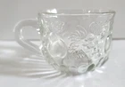 Anchor Hocking Replacement Punch Cup Mug Harvest Grape Fruit Leaf Design VTG
