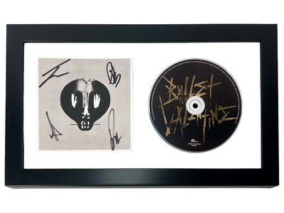 BULLET FOR MY VALENTINE Signed Autograph CD Framed Self-Titled