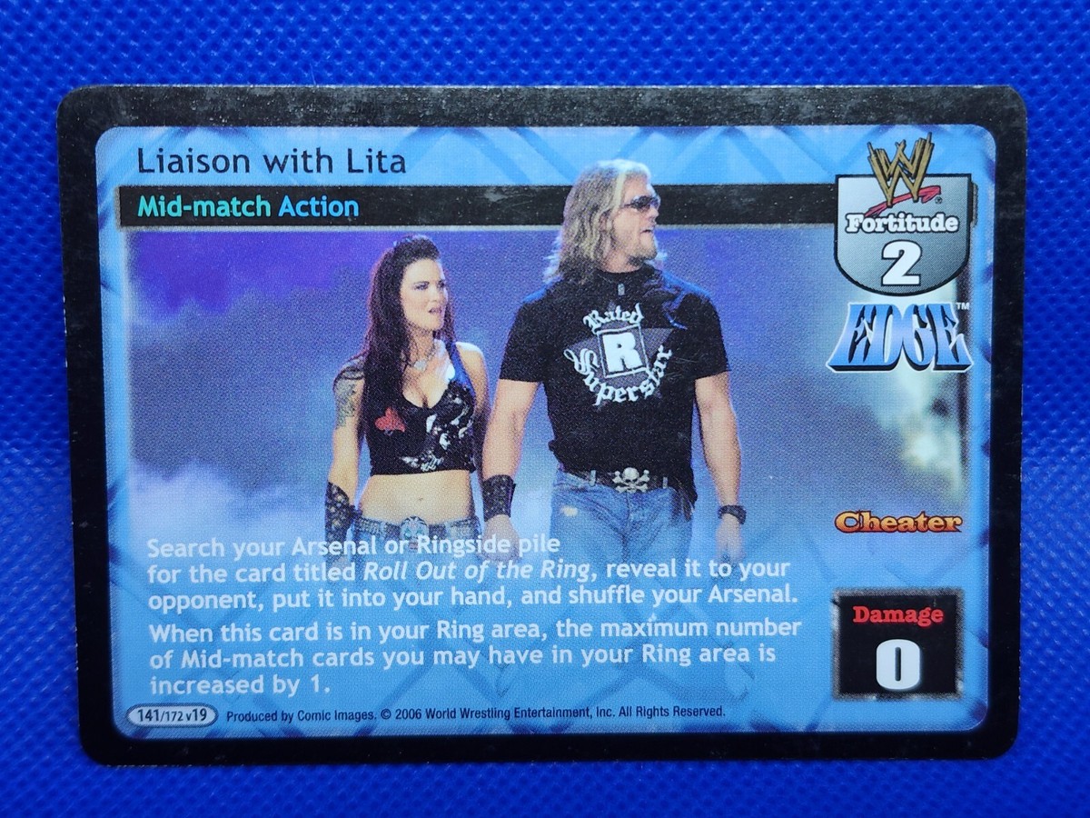 WWE Raw Deal Liaison with Lita V19 Edge