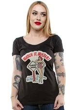 Authentic LUCKY 13 Watch it Juniors Scoop Neck T-Shirt S M L XL 2XL NEW