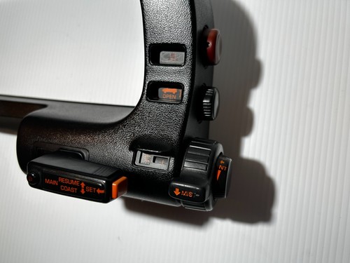 1986-1991 MAZDA RX7 FC CONVERTIBLE DASH CLUSTER TRIM W SWITCHES OEM - Picture 3 of 16