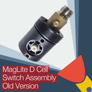 MagLite D Cell Torch/flashlight Replacement Switch Assembly. Old