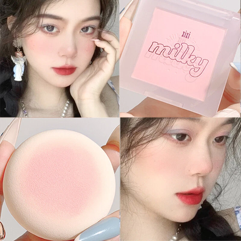 Soft Matte Blush Mini Portable Natural Blush Long-lasting Nude Blush Mini wi - Image 2 of 4