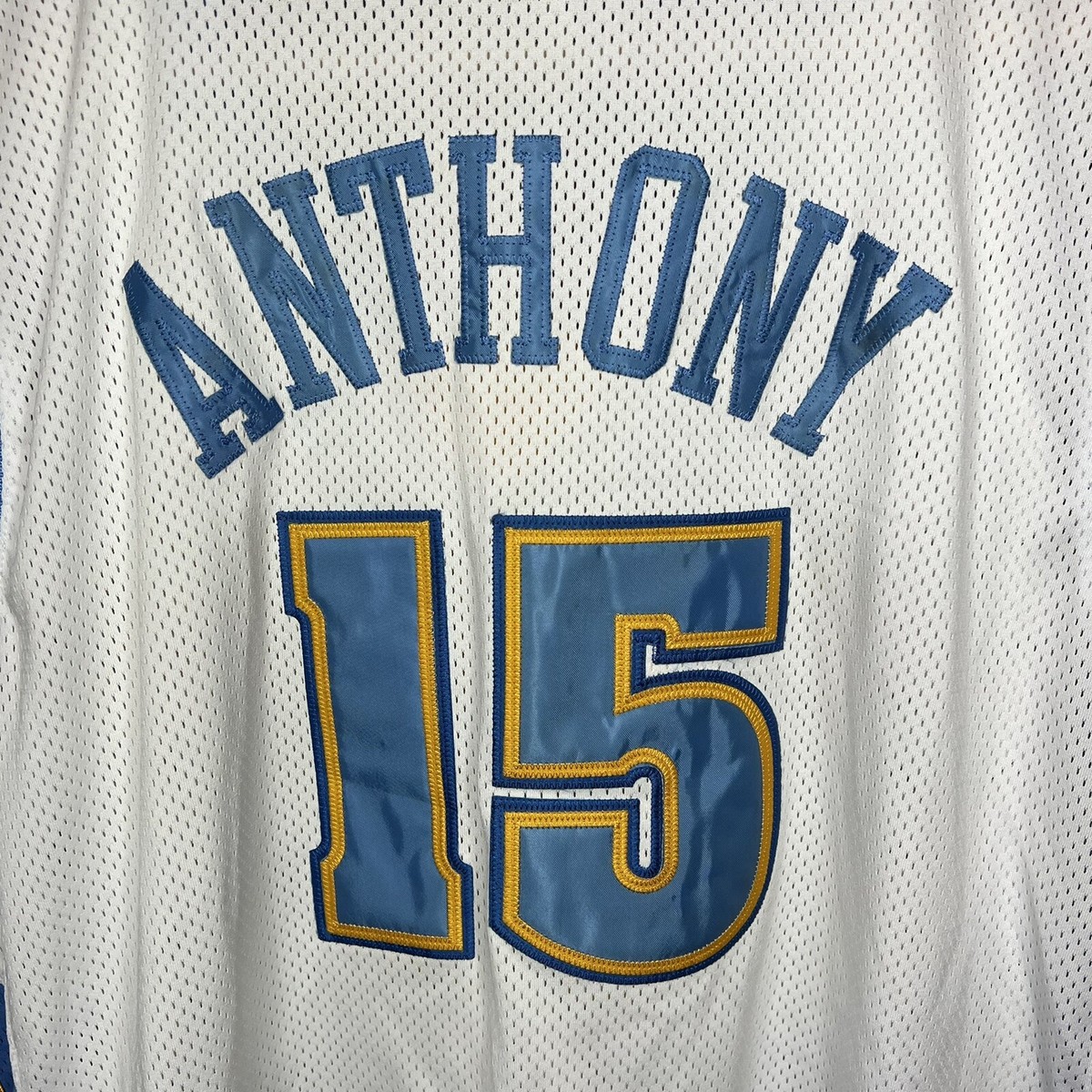 Reebok Denver Nuggets Jersey Carmelo Anthony #15 2003-2004 Mens