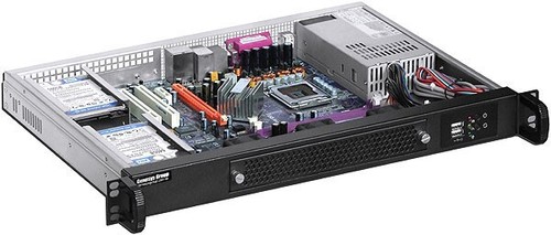 Estuche 1U (Short D11.8") (4 x 2.5" HDD) (Chasis de Montaje en Rack) (Micro-ATX / ITX) NUEVO - Imagen 9 de 17