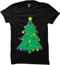 Christmas Tree Decorated - Ornaments XMAS Santa Claus Women's T-shirt
