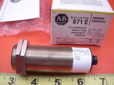 Allen Bradley 871C-D10NN30-D4 Ser A Proximity Sensor Switch Rev A sd 10mm 10-30v