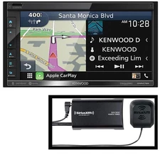 Kenwood DNR476S AM FM BT Garmin Navigation Stereo  + SiriusXM SXV300v1 Sat Tuner