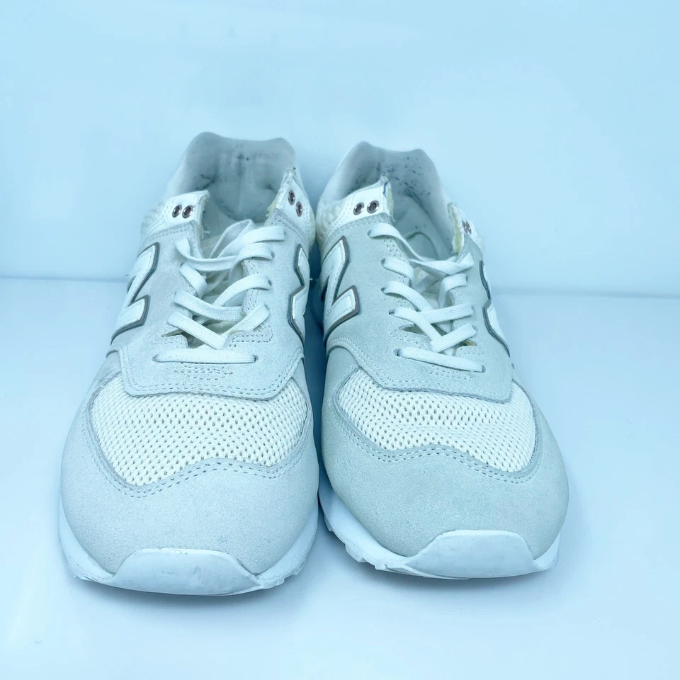 New Balance Womens 574 WL574FSA Gray Casual Shoes Sneakers Size 10 D - Image 3 of 4