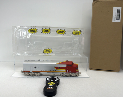 #ad Menards 279 3945 Santa Fe Warbonnet F 3 A Power Diesel Unit Used O Gauge #3945 $179.99