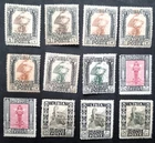Libya 1924 - 1929 MNH Pictorial Lot 12 Values - Sass. 44 - 45 - 46 - 47 - 51
