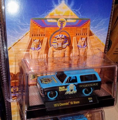 M2マシーン シボレー K5 ブレーザー -　アイアンメイデン　(チェイスカー) Chase M2 Machines Rock Legends Iron Maiden 1973 Chevrolet K5