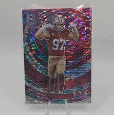 Panini Spectra 2023 Nick Bosa Celestial Prizm #88 /99 49ers Football Card