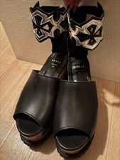USED SACAI SANDALS SIZE 37 GOOD