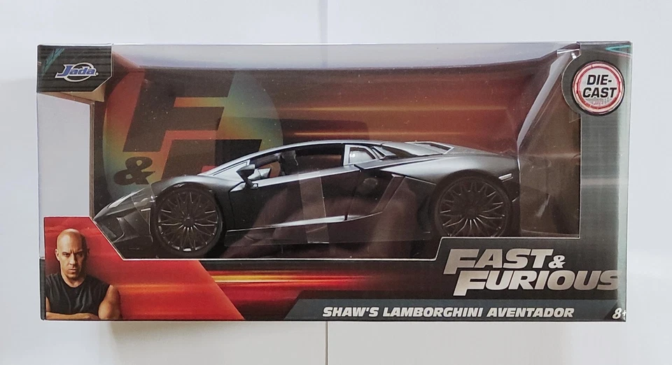 FAST & FURIOUS - Lamborghini Aventador de Shaw - Jada Toys - 1:24 - Photo 3/4