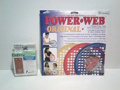 NEW CanDo Power Web Medium Wrist & Over The Door Shoulder Exercise FREE SHIP