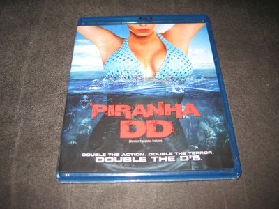 PIRANHA DD (BLU-RAY 2012) BRAND NEW  RATED R - WS - HORROR - SCI-FI - COMEDY