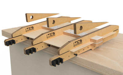 TCS Guitar Top Soundboard and Plate Joining Glue up Jig