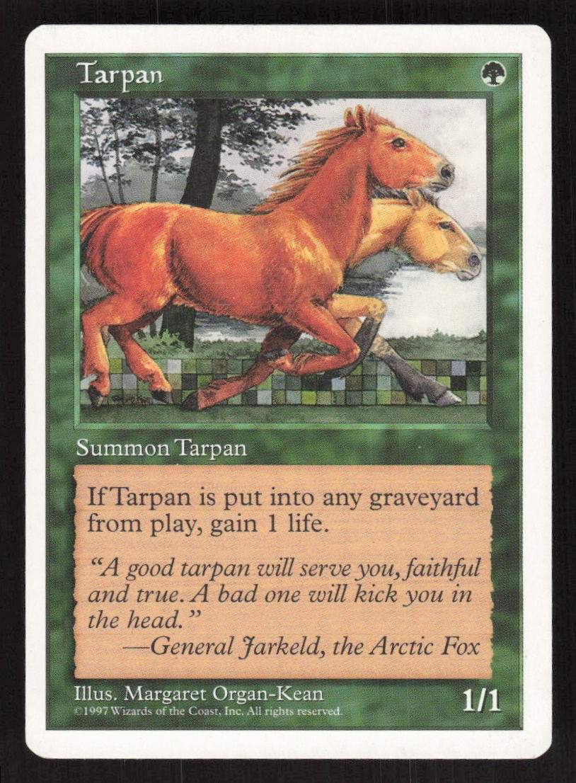 1997 Tarpan Fifth Edition MTG