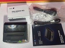 Seiko DPU-S445 Portable Thermal Label Printer Bluetooth USB Tested Working