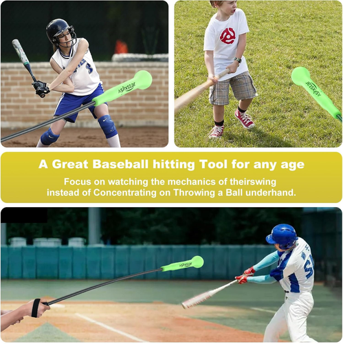 Baseball Hitting Trainer,Baseball Training Equipment, Baseball Batting Practice - Picture 4 of 12