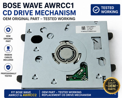 Bose Wave Series II CD Drive Replacement Exchange   NOT PLAYABLE - DISC ERROR 