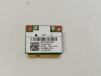 Viel 5 Dell Wireless 1506 MXX0D 802.11n Halbhoch Mini PC Kabellose Karte
