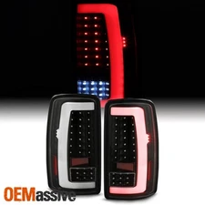 For 00-06 Tahoe Suburban Yukon XL 1500/2500 [C-Tube] Parking LED Black TailLight