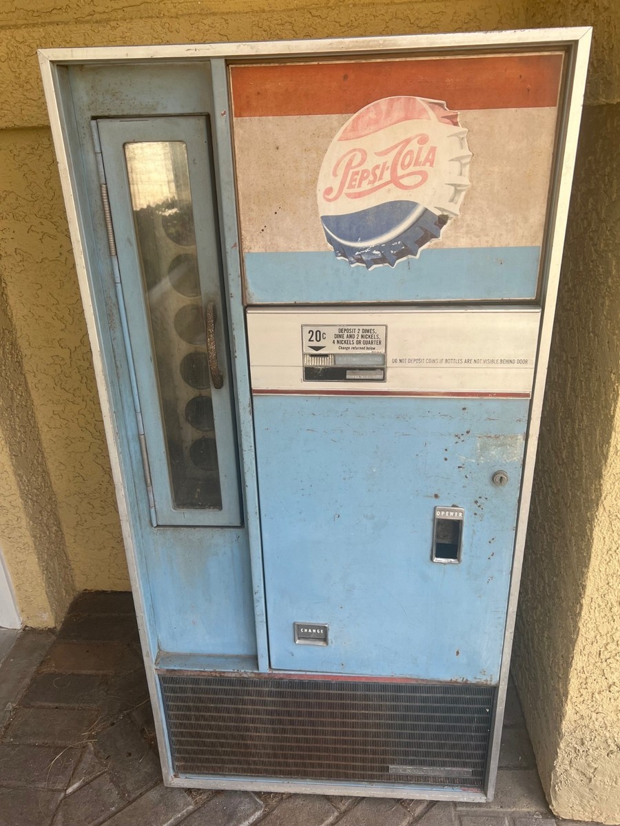 Pepsi Bottle Vending Machine, 1969 | eBay