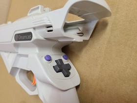 SEGA Dreamcast Gun Controller HKT-7800 + HKT-8600 + House of the dead 2 Tested