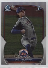 2023 Bowman Draft Chrome Refractor Zach Thornton #BDC-187 mv7