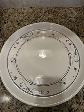 Mikasa Annette Intaglio CAC20 Round Serving Platter/Chop Plate 14 1/4 Inch