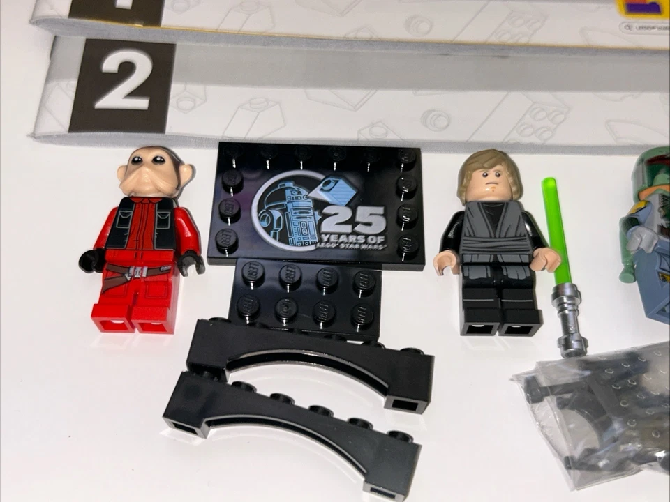 LEGO Star Wars Jabba's Palace 9516, 9496, 75005, 75396. Minifigures, Manuals - Image 3 of 4