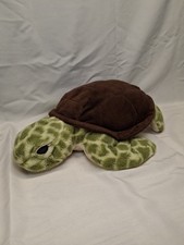 Spotted Sea Turtle Green Brown Plush Destination Nation Stuffed Animal