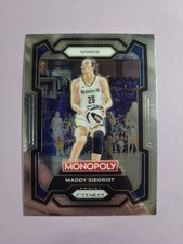 Maddy Siegrist 2024 Panini Prizm Monopoly WNBA Basketball Card # 59 K3120