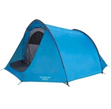 Vango Voyager 400 Tunnel Tent, Quick, Easy Pitch 4 Man Camping Tent Waterproof 