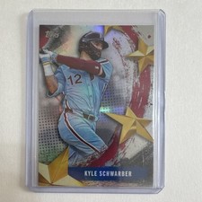 Topps 2025 Update Stars of MLB Kyle Schwarber Phillies SMLB-82 Insert Card