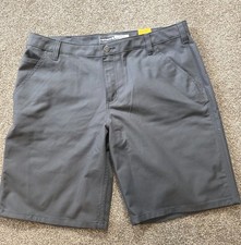 Carhartt Rugged Professional Series Work Shorts Womens 16 Gray Rugged Flex NWT