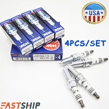 4PCS NGK 93175 Iridium IX Spark Plugs Acura/ Honda/ Hyundai/ Kia L4 LKR7DIX-11S