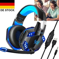 Gaming Headset für PS4 PS5 PC, PS4 Headset m...