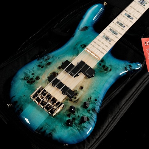 Spector Euro 4 CST Natural Blue Burst Gloss gebraucht E-Bass