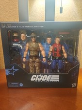 GI JOE CLASSIFIED SERIES SGT SLAUGHTER & FELIX MERCER STRATTON 173 New NIB